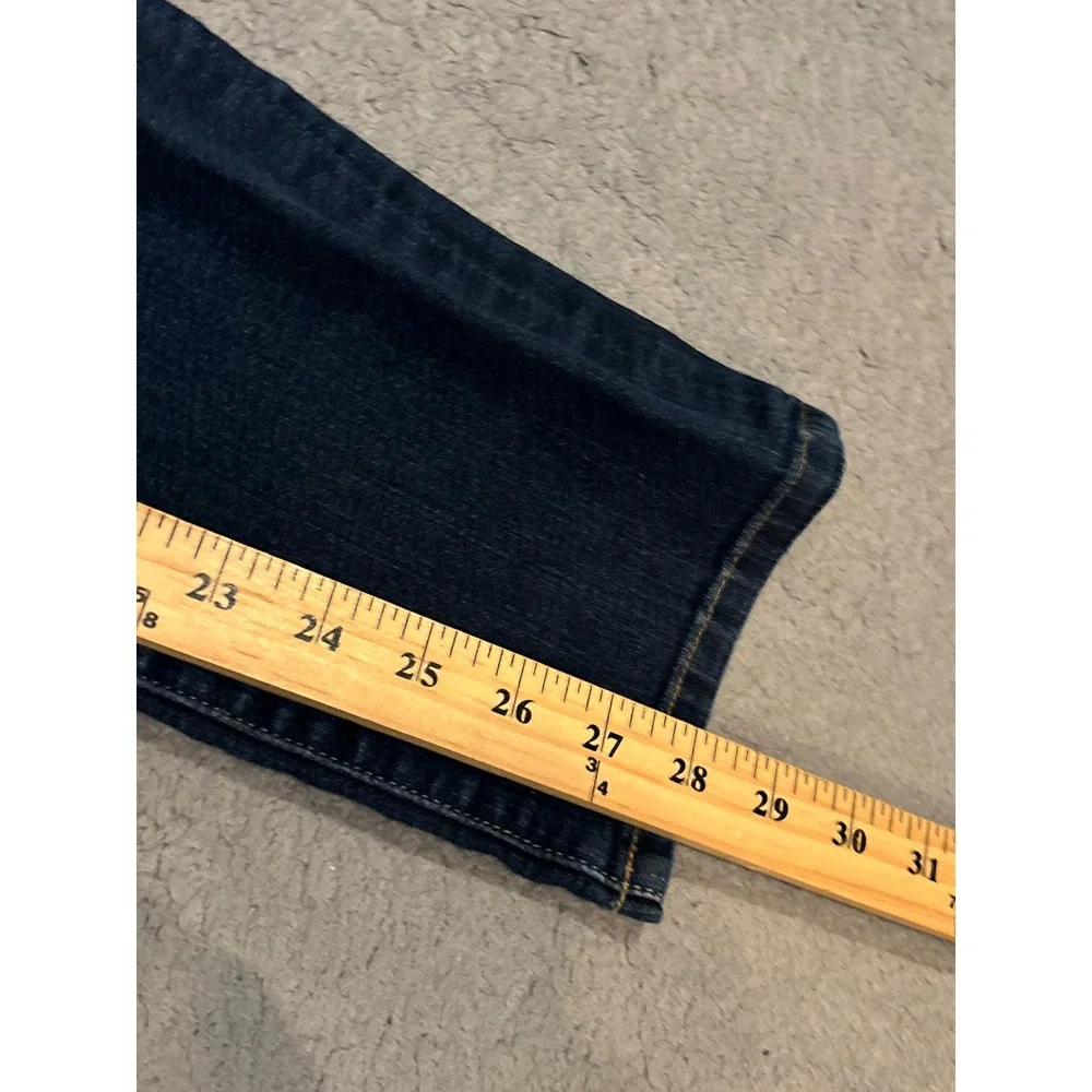 Kate Spade New York Play Hooky Perry Street Dark Wash Straight Leg Jeans Size 28